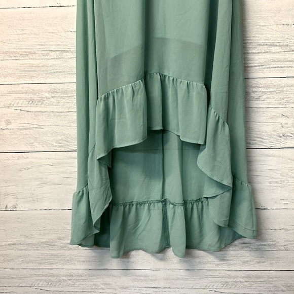 NWT Woman’s High-Low Chiffon Dress by Wild Fable - Picture 5 of 6